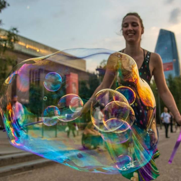 Bubblina Bubble performer 